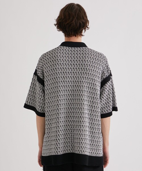 UNITED TOKYO（ユナイテッドトウキョウ）の「Air knit lace shirt 