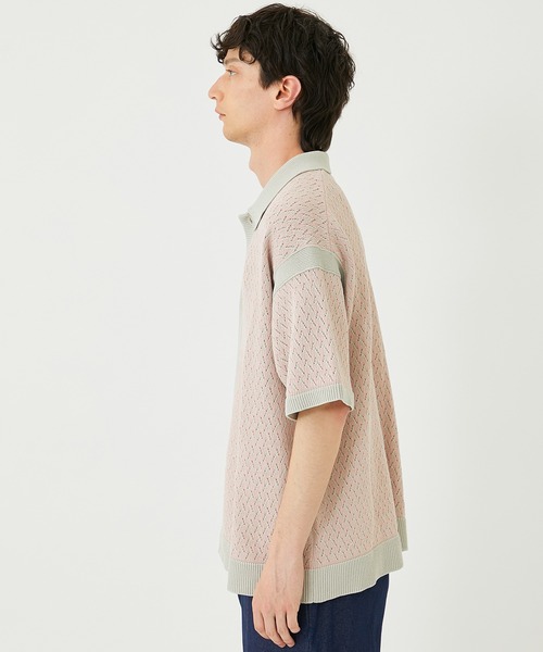 Air knit lace shirt（シャツ/ブラウス）｜UNITED TOKYO