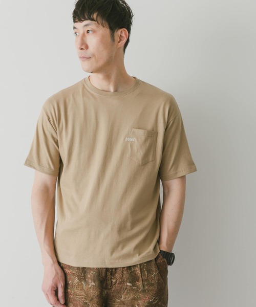 URBAN RESEARCH DOORS(アーバンリサーチドアーズ)の「『ユニセックス』ワンポイント刺繍ポケットTシャツ(Tシャツ/カットソー・メンズ・ネイビー/グリーン系その他/ブルー系その他/カーキ・SMALL/MEDIUM/LARGE)」の19枚目の写真