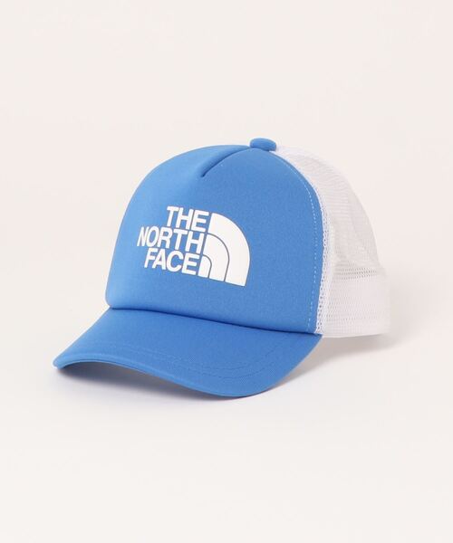 THE NORTH FACE(ザノースフェイス)の「【KIDS】【THE NORTH FACE/ザ ノースフェイス】ロゴメッシュキャップ(キャップ・キッズ・ブラック/ネイビー/サックスブルー・FREE)」の1枚目の写真
