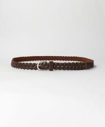 green label relaxing | レザー ナロー メッシュ ベルト(ベルト)