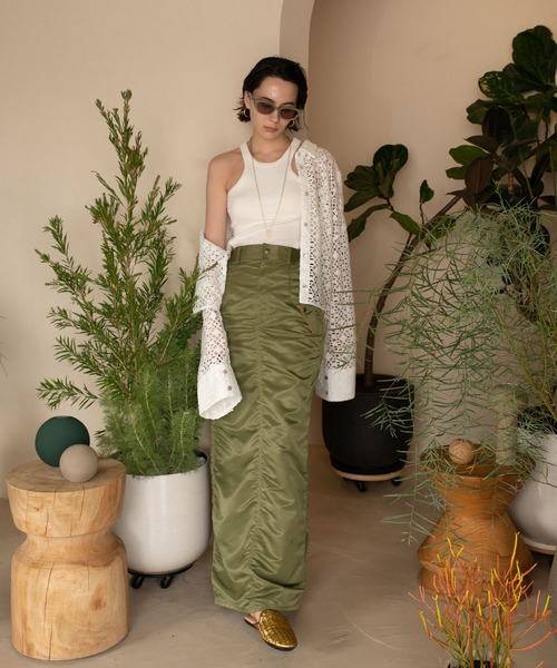 MATURED（マチュアード）の「【MATURED/マチュアード】ケミカルレースシャツ（シャツ/ブラウス・レディース・ホワイト/ブラック・FREE）」の5枚目の写真