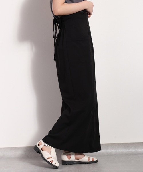 cepo（セポ）の「サスペンダー サイドスリットスカート ２ＷＡＹ（スカート・レディース・ロイヤルブルー/ブラック/オリーブ・M）」の11枚目の写真