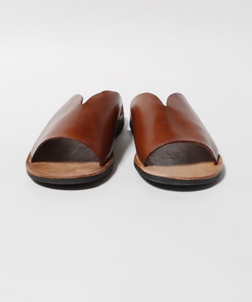 BRADOR（ブラドール）の「▲BRADOR/ブラドール LEATHER SANDALS サンダル（サンダル・メンズ・ブラック/モカ/ブラウン・40/41/42）」の2枚目の写真