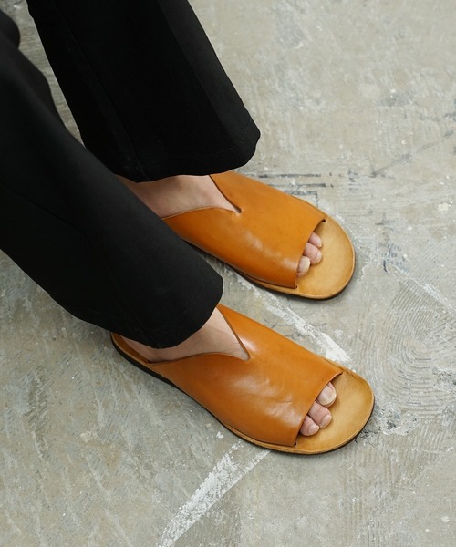 BRADOR（ブラドール）の「▲BRADOR/ブラドール LEATHER SANDALS サンダル（サンダル・メンズ・ブラック/モカ/ブラウン・40/41/42）」の7枚目の写真