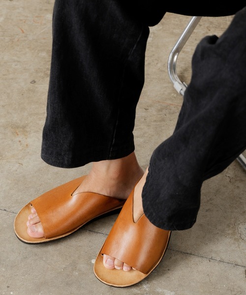 BRADOR（ブラドール）の「▲BRADOR/ブラドール LEATHER SANDALS サンダル（サンダル・メンズ・ブラック/モカ/ブラウン・40/41/42）」の10枚目の写真