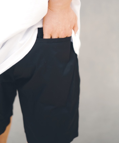 AS Colour（アズカラー）の「【AS COLOUR/エーエス・カラー】as colour BEACH SHORT ビーチショーツ ウエストゴム ワイドシルエット　ハイブリッドショーツ（その他パンツ・メンズ・ブラック/カーキブラウン/グリーン系その他2・30inch/32inch/34inch/36inch）」の7枚目の写真