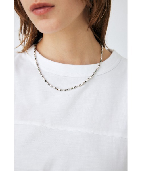 MOUSSY（マウジー）の「NATIVE BEADS ネックレス（ネックレス・レディース・シルバー・FREE）」の4枚目の写真