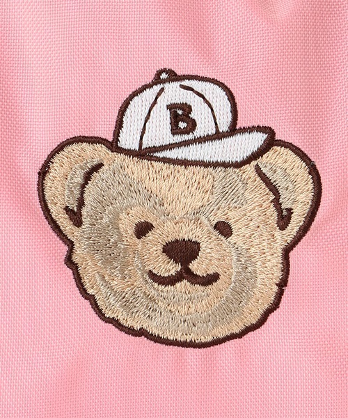 petit main（プティマイン）の「くま刺しゅうバイカラーリュック（バックパック/リュック・キッズ・ピンク/ライトブルー/ライトベージュ・FREE）」の15枚目の写真