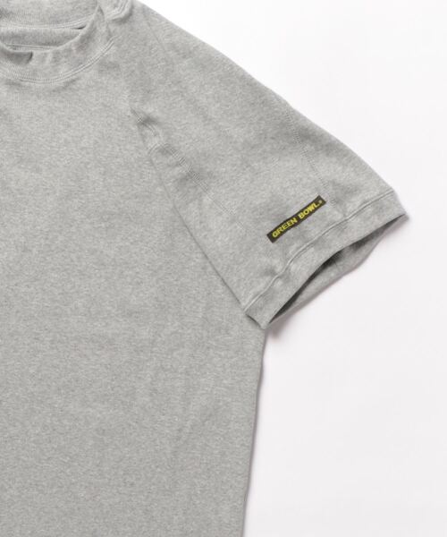 GREEN BOWL(グリーンボウル)の「G.B. Bare Rib S/S T-shirts(Tシャツ/カットソー・メンズ・ベージュ/ホワイト/オリーブ/杢グレー・L/M)」の13枚目の写真