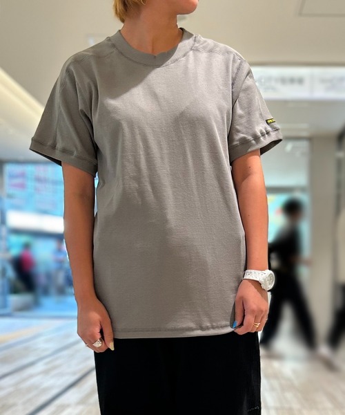 GREEN BOWL(グリーンボウル)の「G.B. Bare Rib S/S T-shirts(Tシャツ/カットソー・メンズ・ベージュ/ホワイト/オリーブ/杢グレー・L/M)」の4枚目の写真