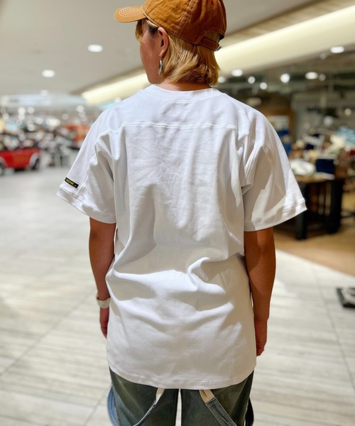 GREEN BOWL(グリーンボウル)の「G.B. Bare Rib S/S T-shirts(Tシャツ/カットソー・メンズ・ベージュ/ホワイト/オリーブ/杢グレー・L/M)」の6枚目の写真