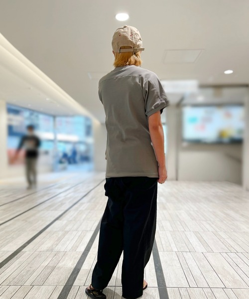 GREEN BOWL(グリーンボウル)の「G.B. Bare Rib S/S T-shirts(Tシャツ/カットソー・メンズ・ベージュ/ホワイト/オリーブ/杢グレー・L/M)」の11枚目の写真