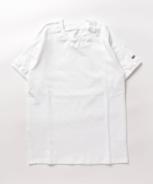 GREEN BOWL(グリーンボウル)の「G.B. Bare Rib S/S T-shirts(Tシャツ/カットソー・メンズ・ベージュ/ホワイト/オリーブ/杢グレー・L/M)」の17枚目の写真