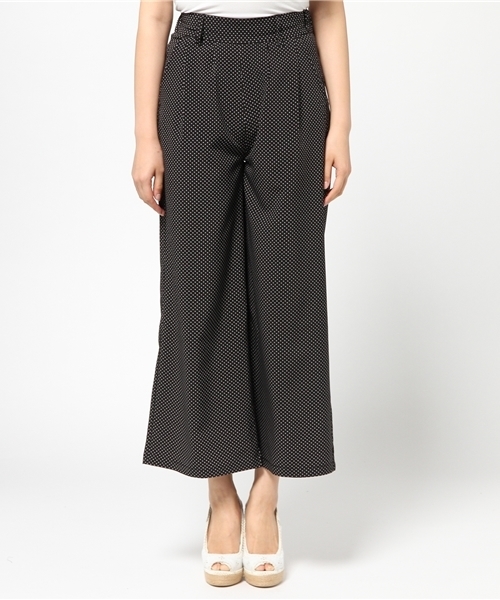 WHO'S WHO gallery（フーズフーギャラリー）の「ワイドイージーパンツ（その他パンツ・レディース・ブラック系その他/ネイビー/グレー・FREE）」の4枚目の写真