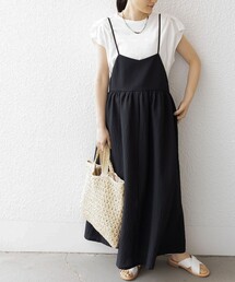 〈手洗い可能〉インナーセット キャミ ワンピース◆
