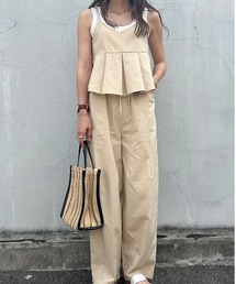 Pleated bustier set up / プリーツビスチェセットアップ(chiica select)