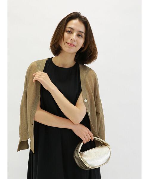 Te chichi（テチチ）の「LEVITA 袖ボリュームVネックカーディガン（カーディガン/ボレロ・レディース・ゴールド/グリーン/ブラック/オフホワイト/グレー・F）」の11枚目の写真