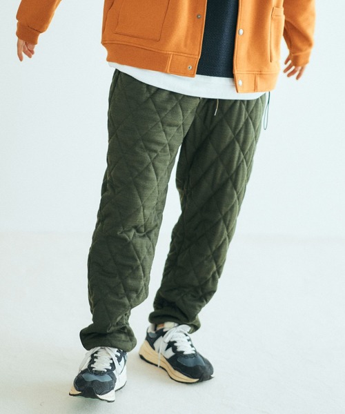 gym master（ジムマスター）の「【暖】キルティングワッフルパンツ（スウェットパンツ・メンズ・ブラック/その他/オートミール/ダークオリーブ・LARGE/MEDIUM/X-LARGE/SMALL）」の13枚目の写真