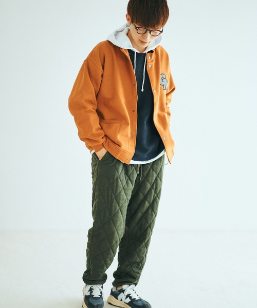 gym master（ジムマスター）の「【暖】キルティングワッフルパンツ（スウェットパンツ・メンズ・ブラック/その他/オートミール/ダークオリーブ・LARGE/MEDIUM/X-LARGE/SMALL）」の14枚目の写真