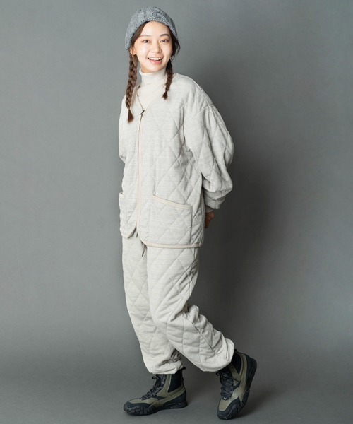 gym master（ジムマスター）の「【暖】キルティングワッフルパンツ（スウェットパンツ・メンズ・ブラック/その他/オートミール/ダークオリーブ・LARGE/MEDIUM/X-LARGE/SMALL）」の15枚目の写真