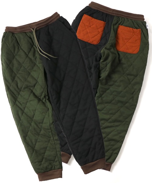 gym master（ジムマスター）の「【暖】キルティングワッフルパンツ（スウェットパンツ・メンズ・ブラック/その他/オートミール/ダークオリーブ・LARGE/MEDIUM/X-LARGE/SMALL）」の6枚目の写真