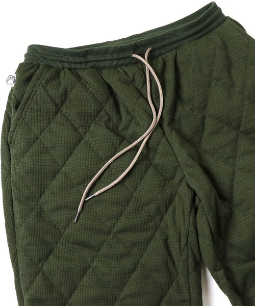 gym master（ジムマスター）の「【暖】キルティングワッフルパンツ（スウェットパンツ・メンズ・ブラック/その他/オートミール/ダークオリーブ・LARGE/MEDIUM/X-LARGE/SMALL）」の9枚目の写真
