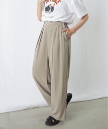 LUCA/LADY LUCK LUCA | 【セットアップ着用可】LC/LLL 2タックイージーパンツ / ワイドパンツ(スラックス)