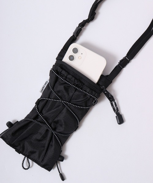 DAY OUT(デイアウト)の「DAY OUT YAMABITO Mobile Pack / ヤマビト モバイルパック(エコバッグ/サブバッグ・メンズ・カーキ/ブラック/グレー・FREE)」の8枚目の写真