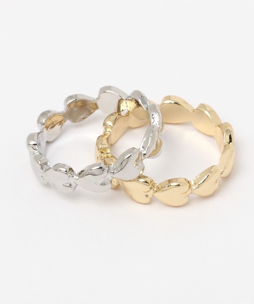 LAKOLE（ラコレ）の「ハートラインリング / 970091（リング・レディース・その他1/その他2・FREE）」の3枚目の写真