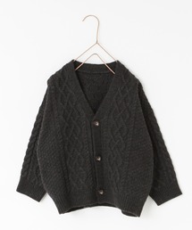 LOWRYS FARM（ローリーズファーム）の「５Ｇケーブルカーディガン　965467（カーディガン/ボレロ・キッズ）」
