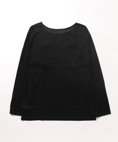 coca（coca）（コカ）の「ランダムリブシースルーカットソー（Tシャツ/カットソー・レディース・グレー/ブラック・M/L）」の13枚目の写真
