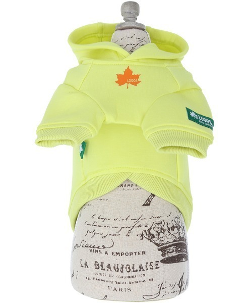 LOGOS（ロゴス）の「LOGOS/もちのびモンスターパーカー（ペットウェア・メンズ・グリーン/イエロー・2L/L/XS/S/3L/M）」の6枚目の写真