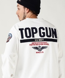 LONG SLEEVE T-SHIRT TOPGUN / 長袖 Tシャツ トップガン / AVIREX / アヴィレックス