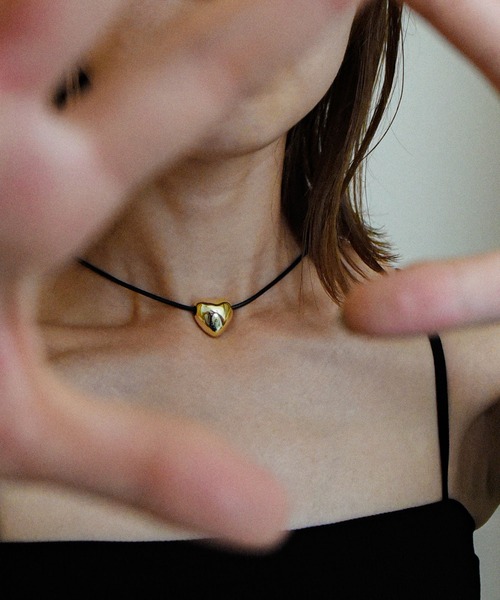 styiro（スタイロ）の「ハート 月モチーフネックレス チョーカー（ネックレス・レディース・シルバー/シルバー系その他/ゴールド/ゴールド系その他・FREE）」の9枚目の写真