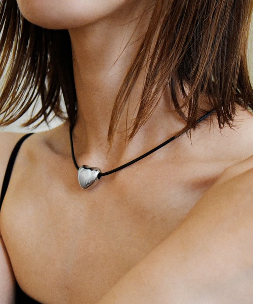 styiro（スタイロ）の「ハート 月モチーフネックレス チョーカー（ネックレス・レディース・シルバー/シルバー系その他/ゴールド/ゴールド系その他・FREE）」の7枚目の写真