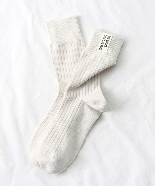 「kakko」(カッコ)の「レディース ラベルソックス 4足セット(ソックス/靴下・レディース・B/D/A/C/E/F・FREE)」の14枚目の写真