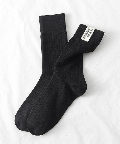 「kakko」(カッコ)の「レディース ラベルソックス 4足セット(ソックス/靴下・レディース・B/D/A/C/E/F・FREE)」の15枚目の写真