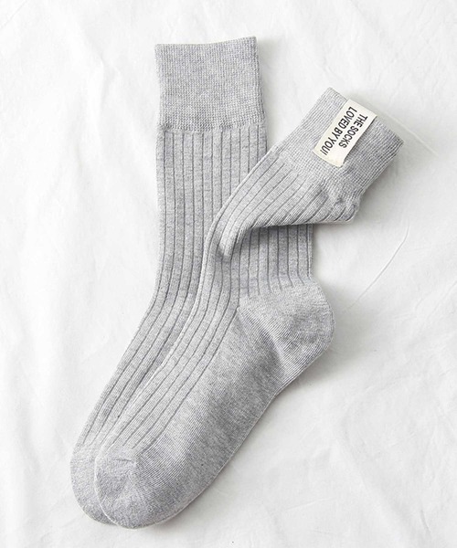 「kakko」(カッコ)の「レディース ラベルソックス 4足セット(ソックス/靴下・レディース・B/D/A/C/E/F・FREE)」の7枚目の写真