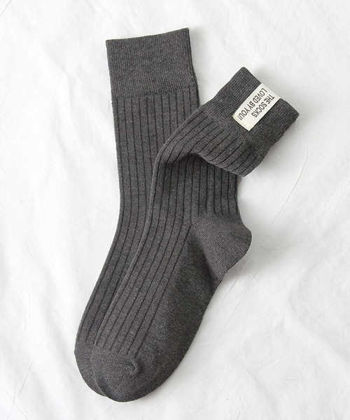 「kakko」(カッコ)の「レディース ラベルソックス 4足セット(ソックス/靴下・レディース・B/D/A/C/E/F・FREE)」の16枚目の写真