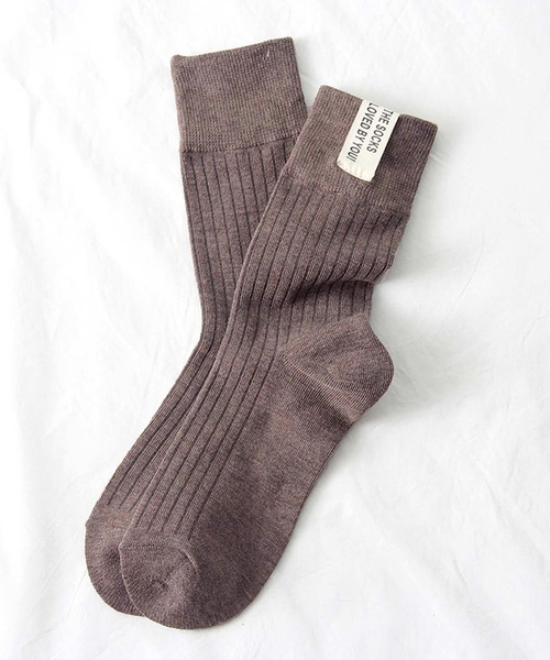 「kakko」(カッコ)の「レディース ラベルソックス 4足セット(ソックス/靴下・レディース・B/D/A/C/E/F・FREE)」の9枚目の写真