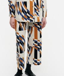 marimekko（マリメッコ）の「Kupoli / Portiikki cotton trousers 