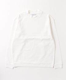 Perfect Suit FActory | モックネック ロンＴシャツ　ホワイト/ブラック/ブラウン/グリーン(Tシャツ/カットソー)