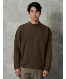 Perfect Suit FActory | モックネック ロンＴシャツ　ホワイト/ブラック/ブラウン/グリーン(Tシャツ/カットソー)