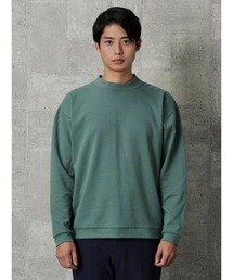 Perfect Suit FActory | モックネック ロンTシャツ ホワイト/ブラック/ブラウン/グリーン(Tシャツ/カットソー)