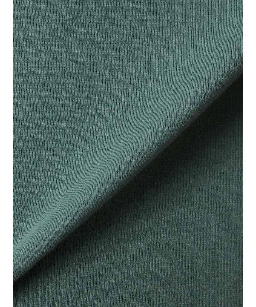 Perfect Suit FActory（パーフェクトスーツファクトリー）の「モックネック ロンＴシャツ　ホワイト/ブラック/ブラウン/グリーン（Tシャツ/カットソー・メンズ・ブラウン/ホワイト/ブラック/グリーン・M/L/LL）」の7枚目の写真