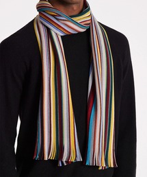 ポールスミス　シグネチャーストライプ マフラー　ATEEZE ホンジュン着用 楽天市場】Paul Smith ポールスミス メンズ レディース おしゃれ