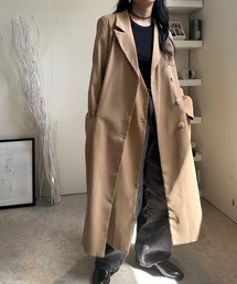 ULEULA | ベストレイヤードロングテーラードジャケット(テーラードジャケット)