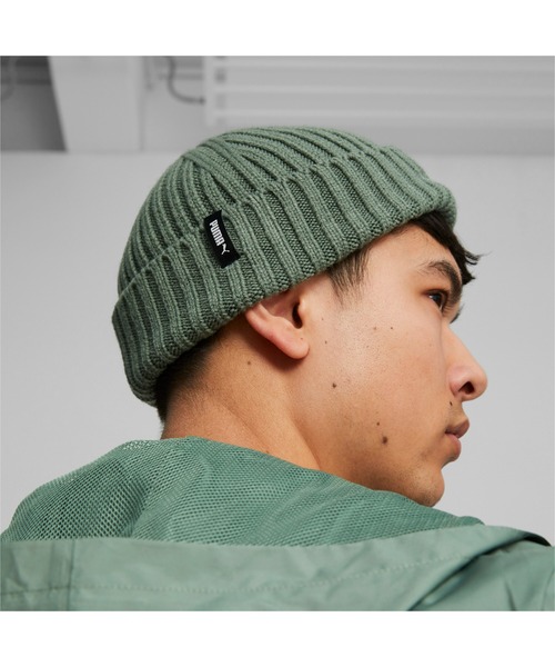 PUMA(プーマ)の「PUMA プーマ ユニセックス スポーツウェア フィッシャーマン ビーニー(ニットキャップ/ビーニー・メンズ・ブラック/グリーン/グレー・フリー)」の12枚目の写真