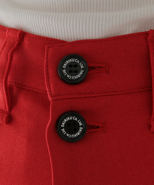 DAIRIKU(ダイリク)の「【DAIRIKU / ダイリク】Long Polyester Skirt(スカート・レディース・レッド・23)」の14枚目の写真